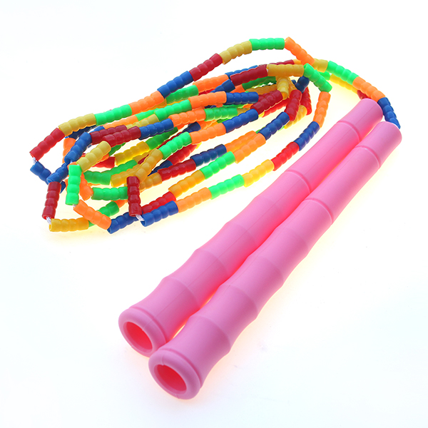 Big handle slub skipping rope