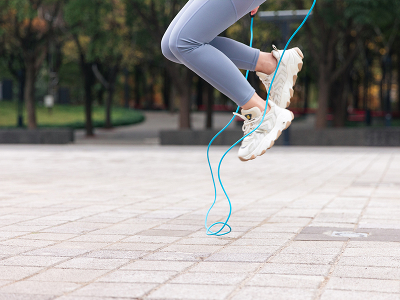 Rope skipping, why the fire!